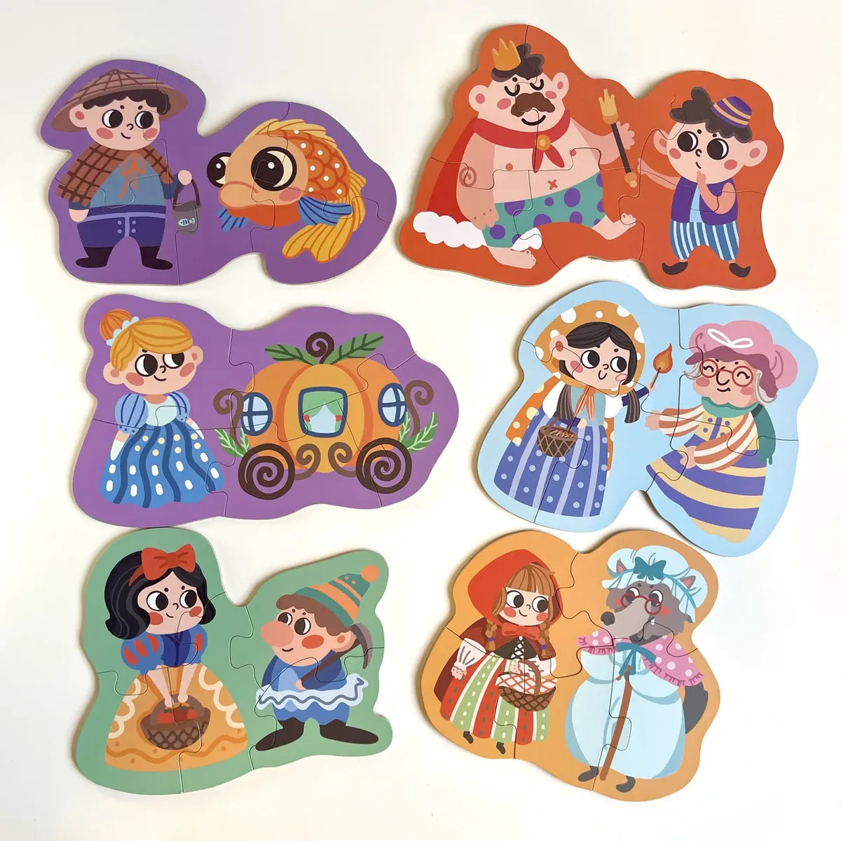Puzzle Cuentos Clásicos Infantil 31 Piezas Para Niños 3+