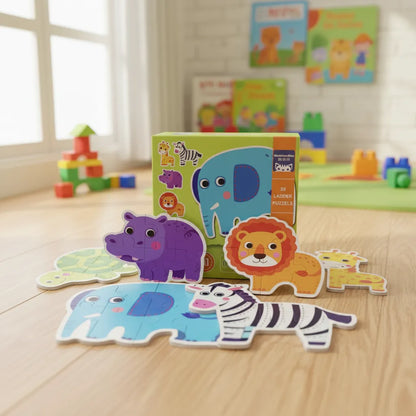 PUZZLE SELVA - Progresivo 6 en 1