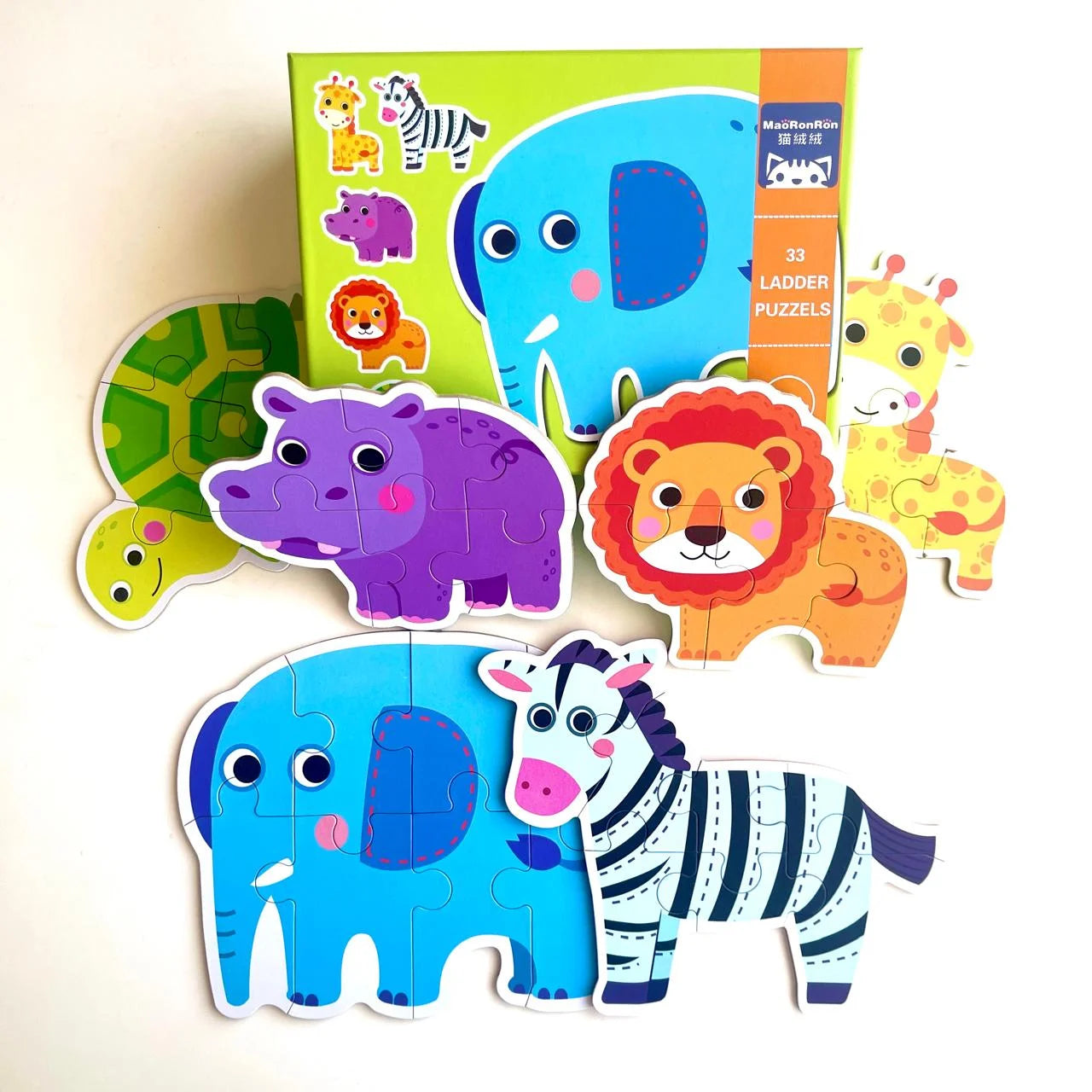 PUZZLE SELVA - Progresivo 6 en 1
