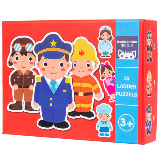 PUZZLE PROFESIONES - Progresivo 6 en 1