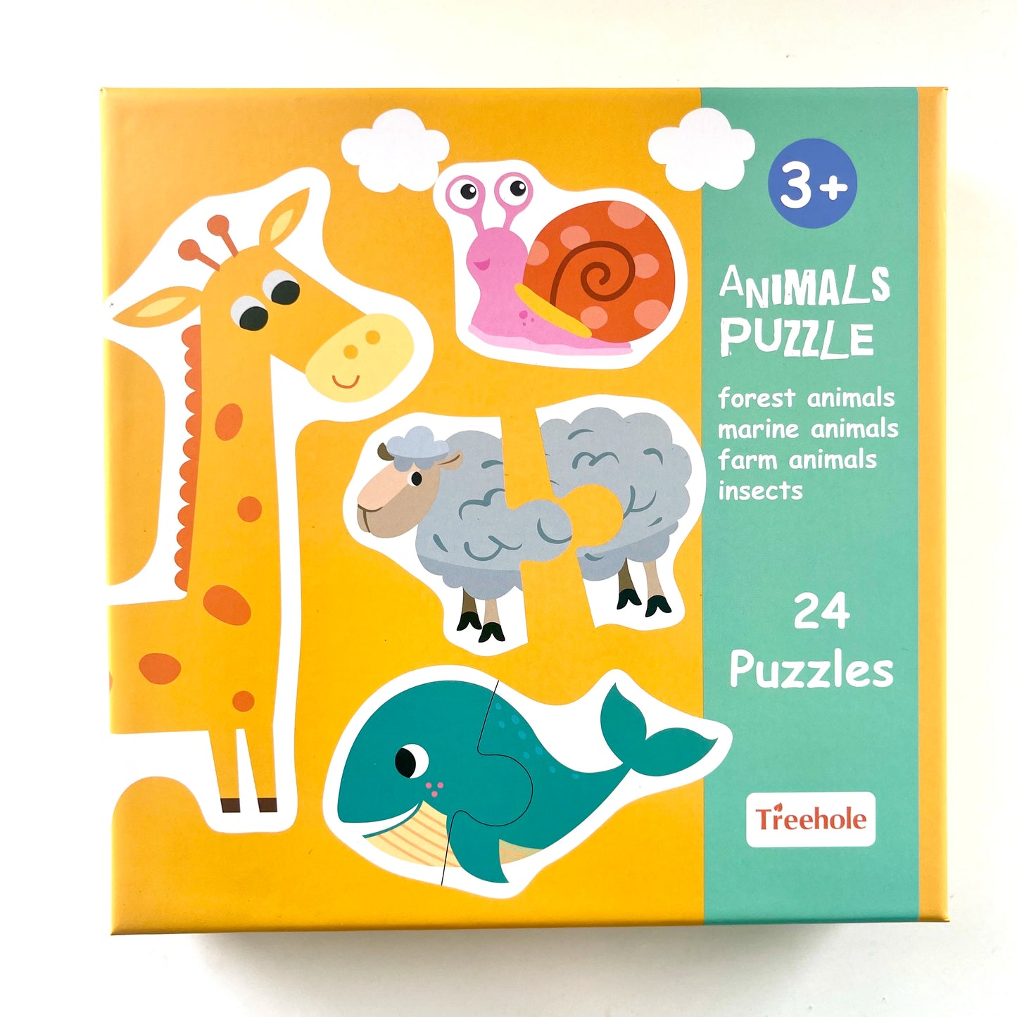 PUZZLE ANIMALES - Primera Etapa Encaje Inicial