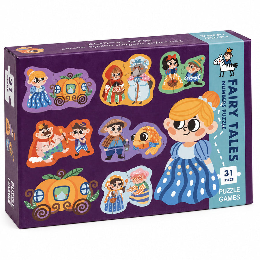 Puzzle Cuentos Clásicos Infantil 31 Piezas Para Niños 3+