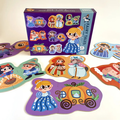 Puzzle Cuentos Clásicos Infantil 31 Piezas Para Niños 3+