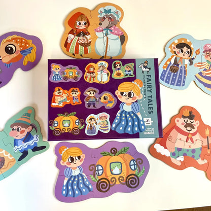Puzzle Cuentos Clásicos Infantil 31 Piezas Para Niños 3+