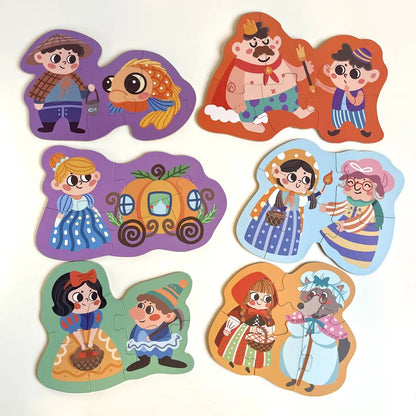Puzzle Cuentos Clásicos Infantil 31 Piezas Para Niños 3+