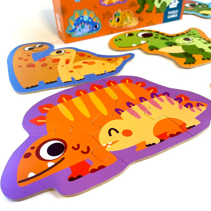 Puzzle Dinosaurios 28 Piezas Para Niños 3+
