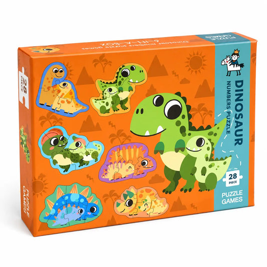 Puzzle Dinosaurios 28 Piezas Para Niños 3+
