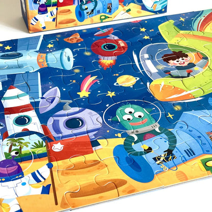 Puzzle del Espacio 60 Piezas